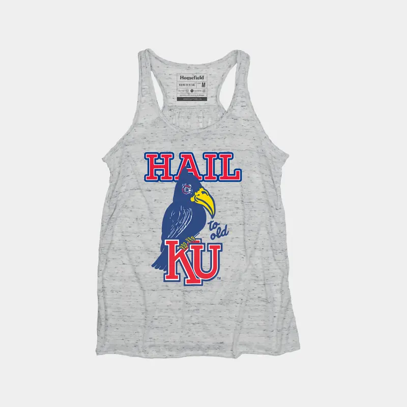 'Hail To Old Ku' Vintage Women'S Athletic Tank Top 1