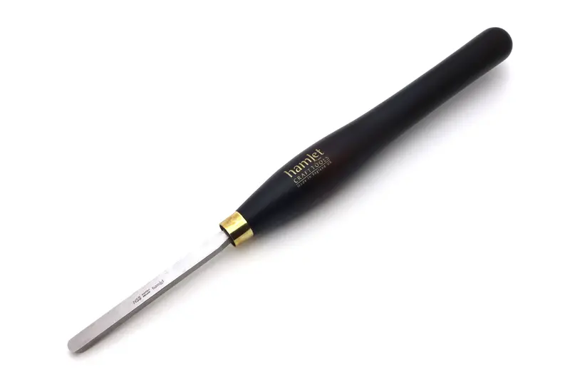 Hamlet M2 Hss Domed Scraper – 3/4" X 3/8", Contoured Edge For Curved Workpieces 1