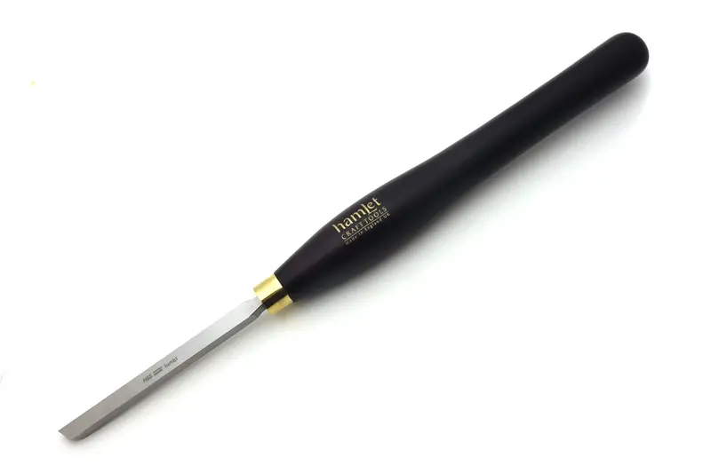 Hamlet M2 Hss Left-Hand Skew Scraper – 1/2" X 3/8", Heavy-Duty Turning Tool 1