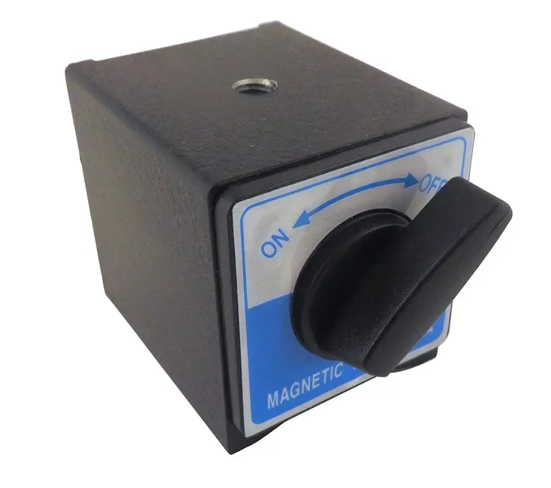 High-Holding Power Magnetic Base — 176 Lb Pull, Fixed Design With Tapped Mounting Hole (731943) 1