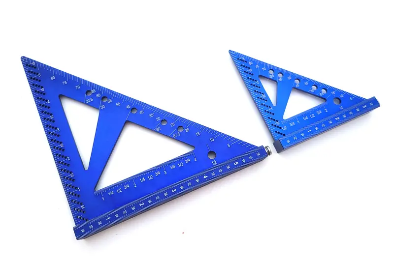 Igaging 2-Piece Bench Square Set — 3" And 6" Anodized Aluminum Precision Tools 1