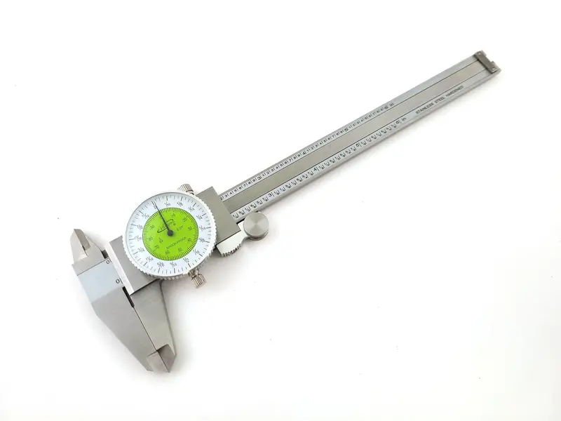Igaging 6-Inch Fractional Dial Caliper – Precision Measuring Tool With Graduated Scale 1
