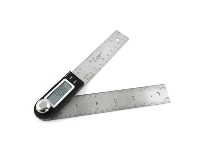 Igaging Digital Protractor With Durable Stainless Steel Measuring Blades 1