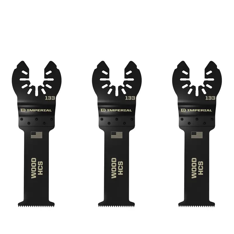 Imperial Blades Iboa133 One-Fit 1-1/4-Inch Deep-Wood Hcs Blade (3-Pack) 1