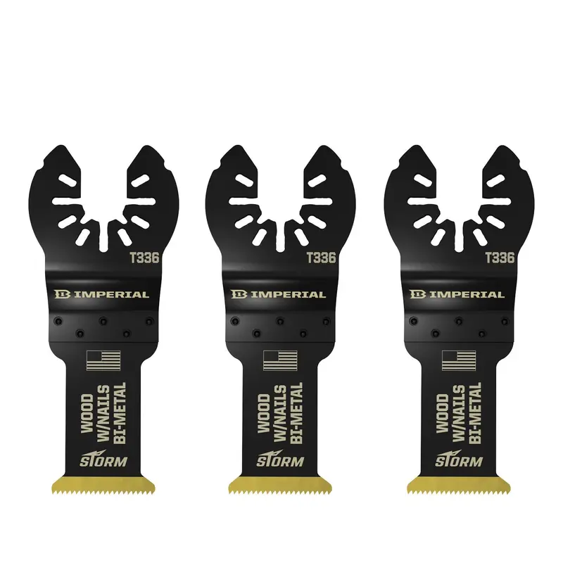 Imperial Blades Iboat336 One-Fit 1-1/4-Inch Universal Tin Storm Blade (3-Pack) 1