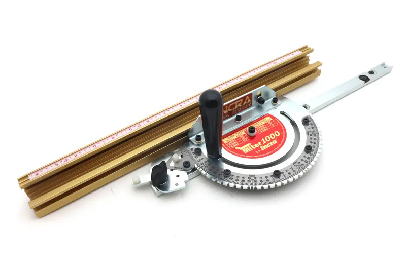 Incra Imperial Miter 1000 – Precision Miter Gauge With 18" Fixed Fence And Sliding Stop 1
