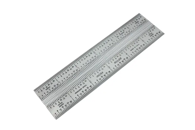 Incra Imperial Stainless Steel Marking Rule – Precision Layout Tool In 6", 12", And 18" Lengths 1