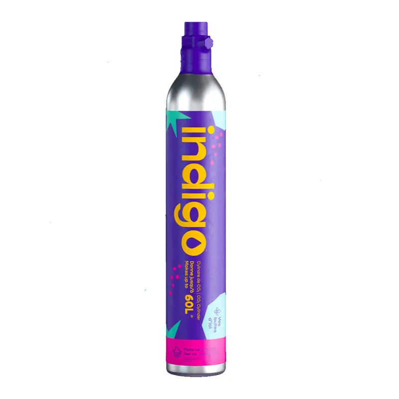 Indigo 60-Liter Soda Carbonator – Pre-Installed Full Co₂ Tank, Ready To Use 1