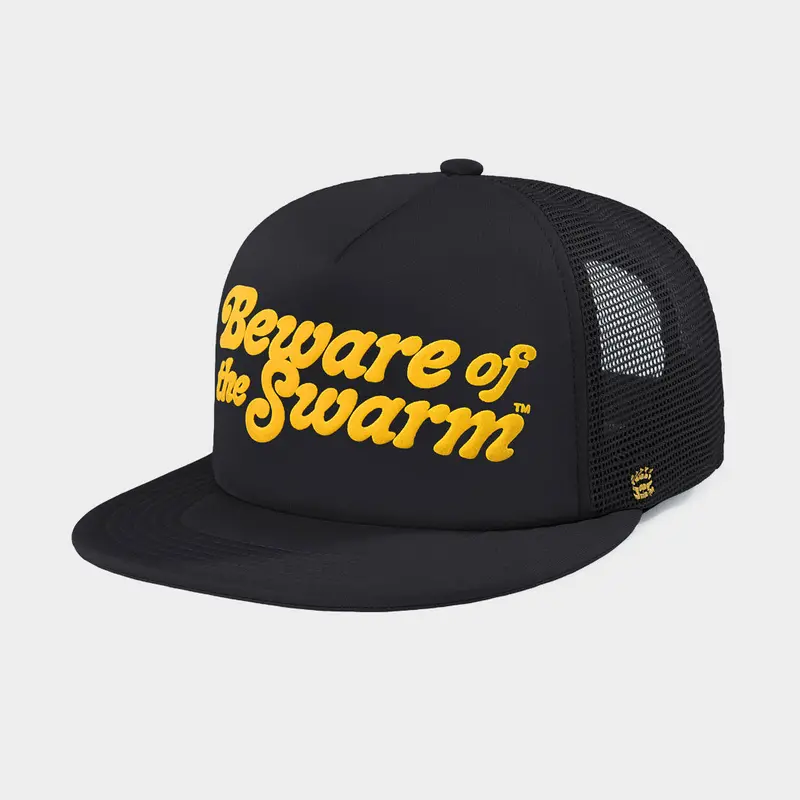Iowa Hawkeyes 'The Swarm' Puff Print Trucker Hat 1