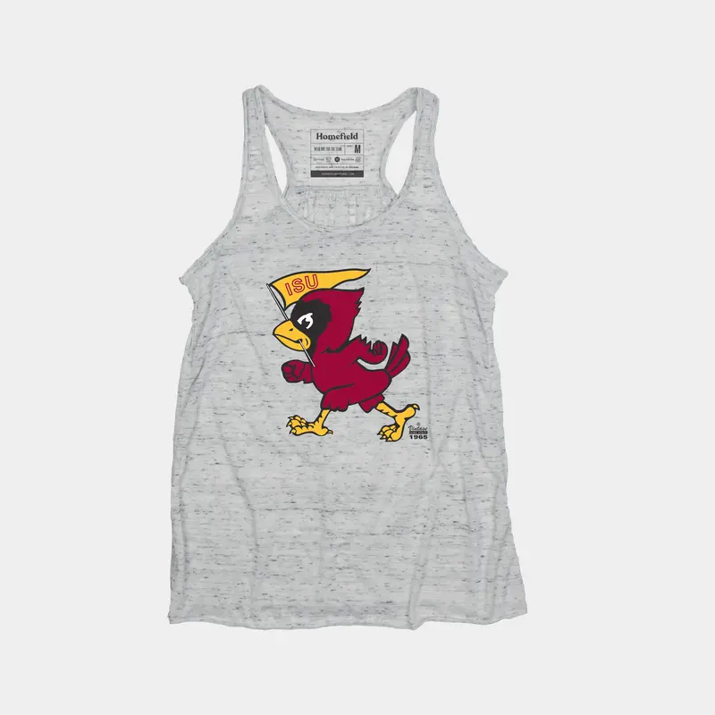 Iowa State Retro-Style Women'S Athletic Tank 1