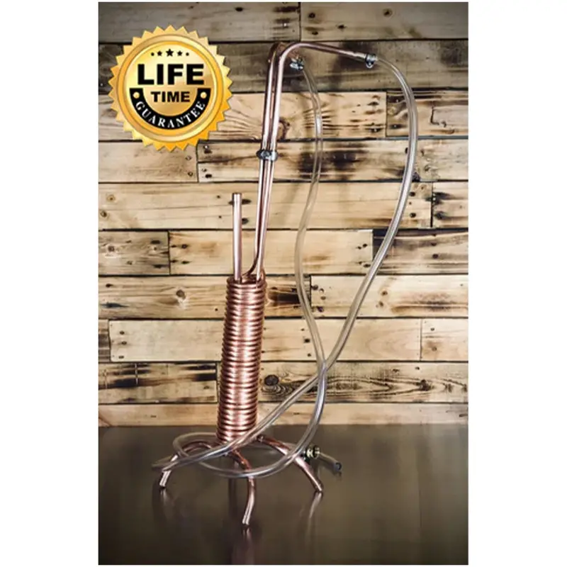 Jaded Cornypillar™ Copper Immersion Chiller – Compact Cornelius Keg Cooler 1