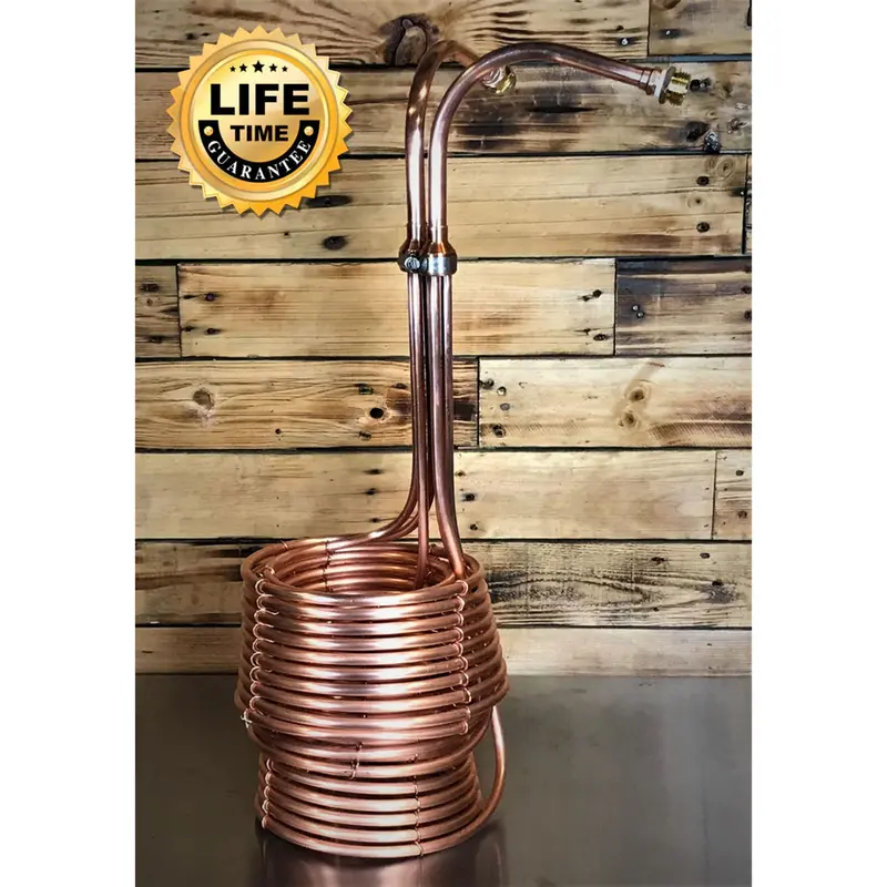 Jaded Scylla™ Copper Immersion Wort Chiller – All-In-One Brewing Cooling System 1