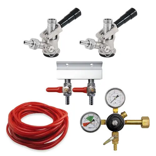 Jockey Box Co2 Draft Tapping Kit — Dual-Line Setup 1