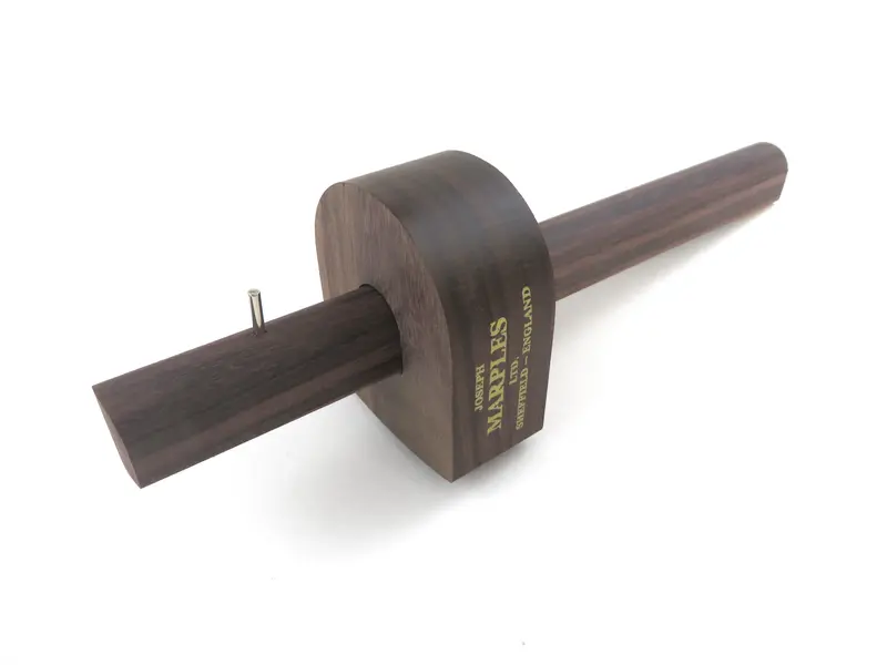 Joseph Marples Pin Marking Gauge – Solid Rosewood Half-Round Head 1