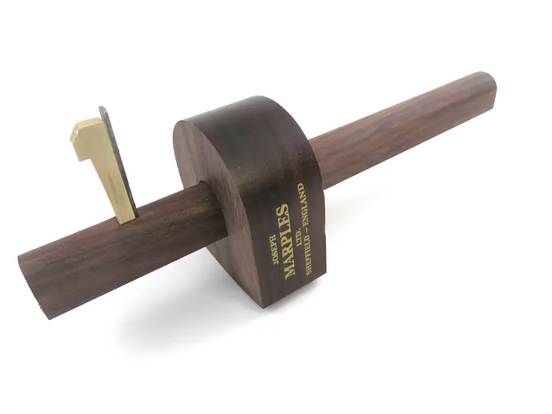 Joseph Marples Solid Rosewood Marking Gauge With Half-Round Head 1