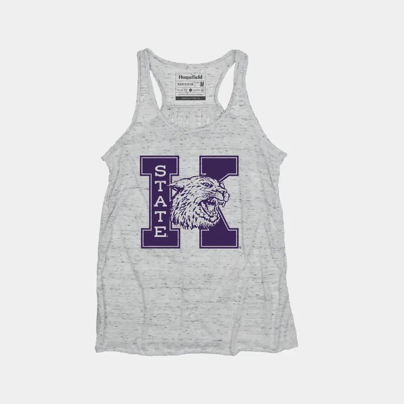 K-State Women'S Vintage Athletic Tank Top 1