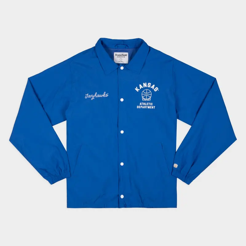 Kansas Jayhawks Heritage 1970S Basketball Coaching Jacket 1