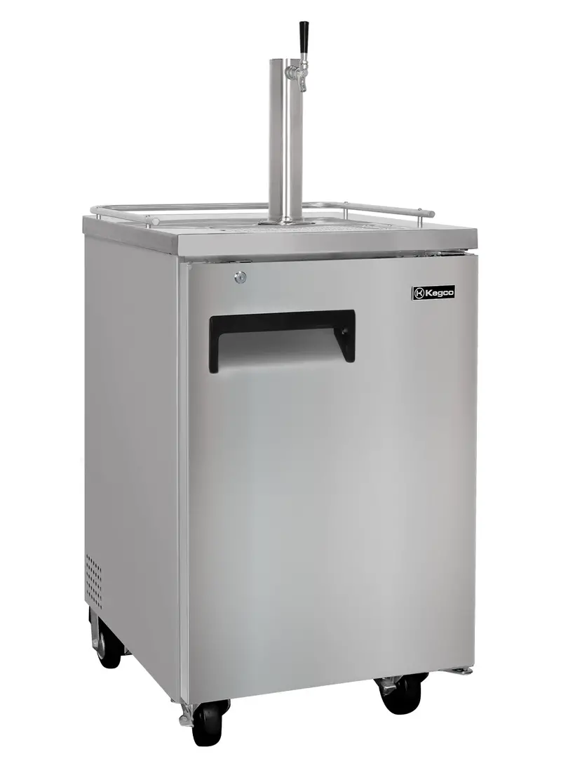 Kegco 24-Inch All-Stainless Commercial Single-Tap Kegerator 1
