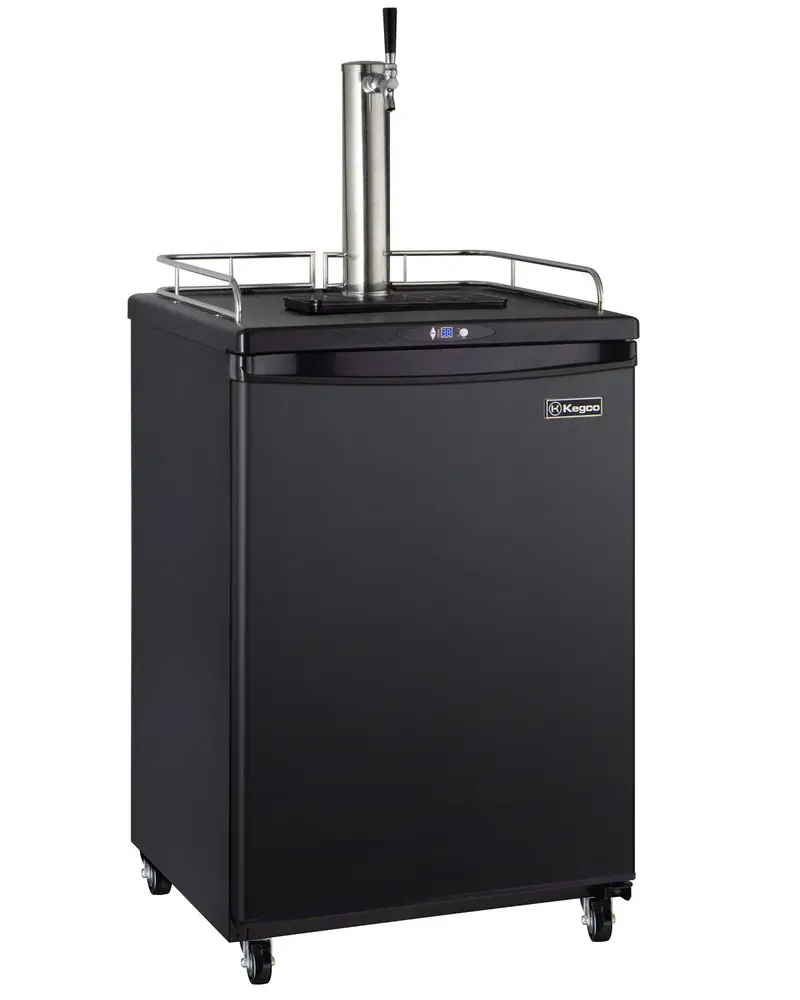 Kegco 24-Inch Black Kegerator Cabinet Only – Commercial/Residential Use 1