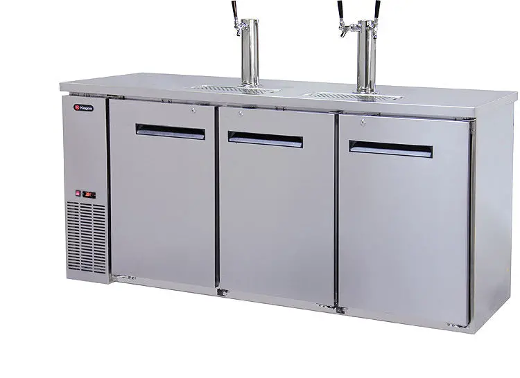 Kegco 72" Stainless Steel Commercial Kegerator – Premium Build For Demanding Environments 1