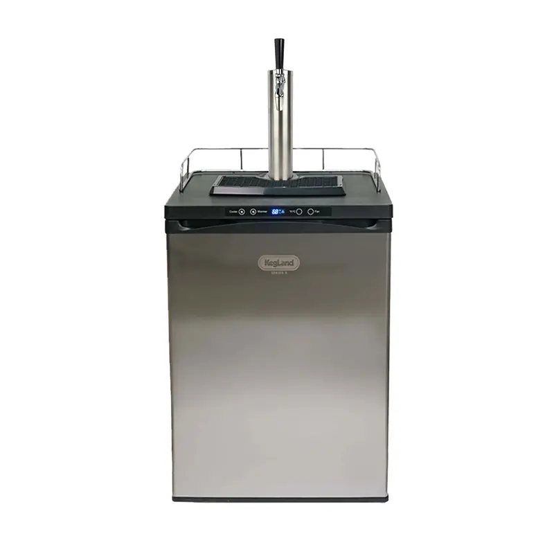 Kegland Series X Single-Tap Stainless Steel Kegerator With Nukatap Tower 1