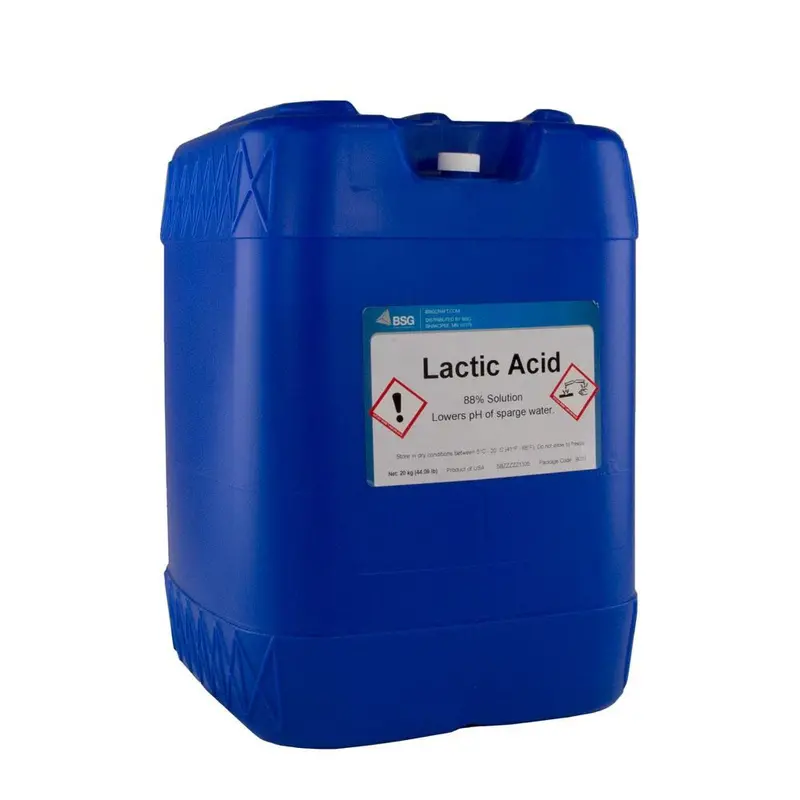 Lactic Acid (88% Concentration) – 20 Kg Food-Grade Drum 1