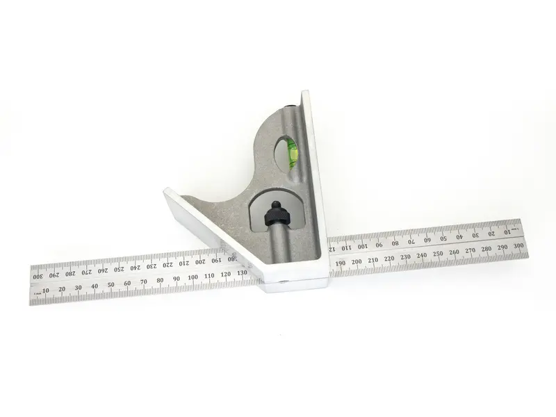 Lasquare Metric Two-Piece Large-Base Combination Squares – 300 Mm, 450 Mm, And 600 Mm Options 1