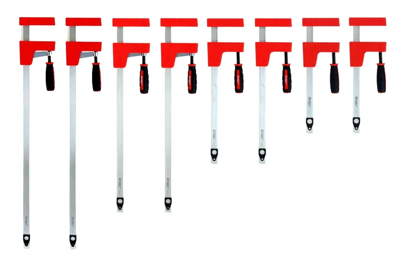 Ld 8-Piece Parallel Clamp Set – 331 Lb Clamping Force, Soft-Grip Handles 1