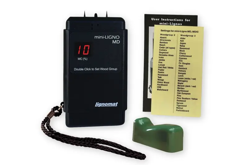 Lignomat Mini-Ligno Md Pin-Type Wood Moisture Meter – 6% To 25% Range 1