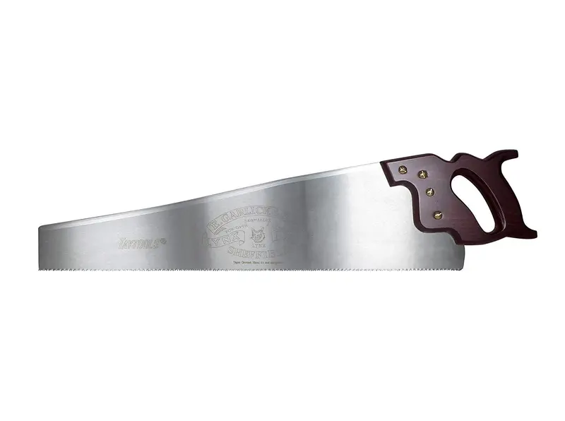 Lynx Garlick Taytools Thomas Flinn Traditional 24" Rip Saw — British Craftsmanship 1