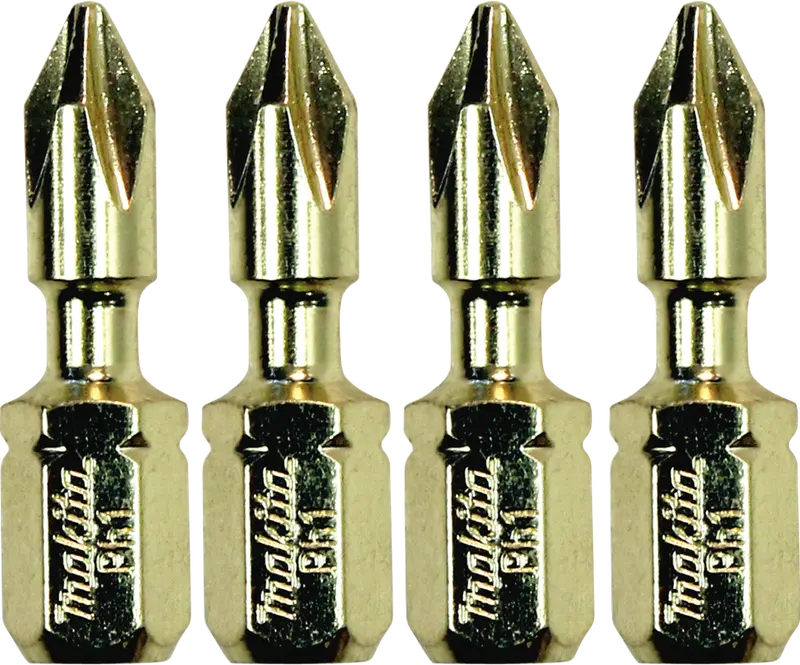 Makita Impact Gold #1 Phillips Insert Bit Set (4-Pack) - B-34936 1