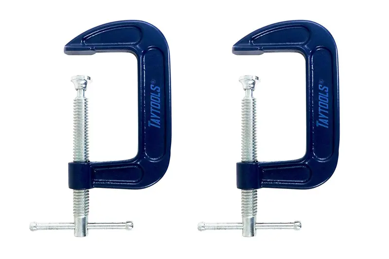 Malleable Iron C-Clamps — Range Of Sizes From 2" To 12" Throat Depth 1