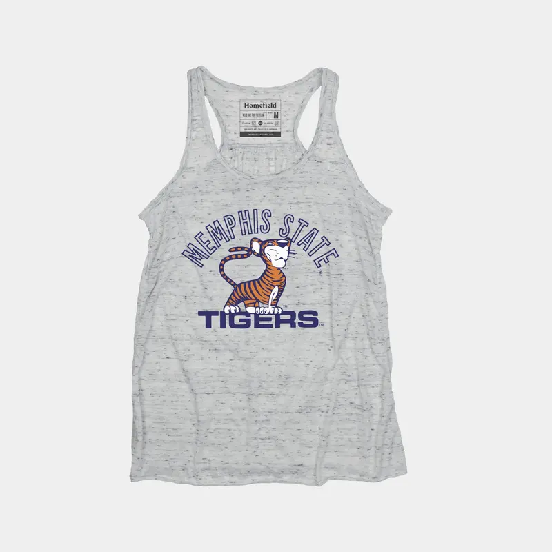 Memphis State Women’S Athletic Tank – Vintage-Inspired Collegiate Top 1