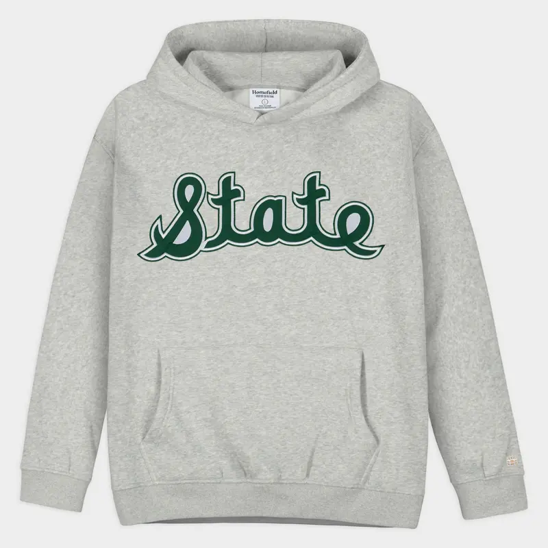 Michigan State Spartans Retro 1980S Applique Hoodie 1