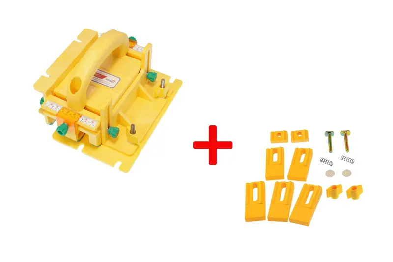 Microjig Grr-Ripper Pro 3D Push Block – Includes Saferip Upgrade & Gravity Heel Accessory Kit 1