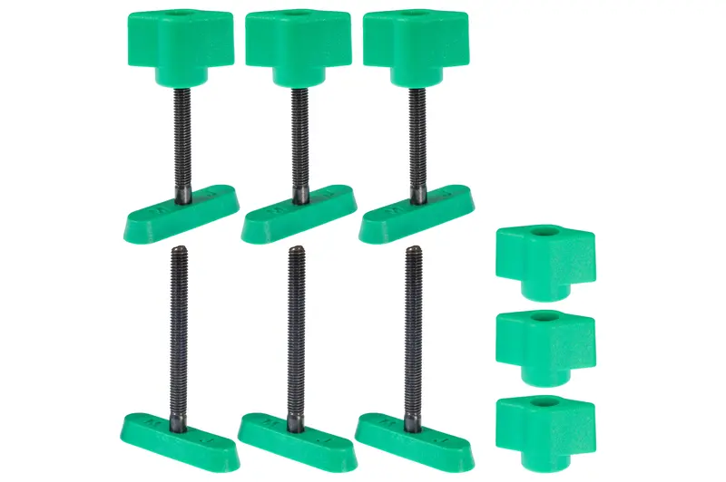 Microjig Matchfit Dovetail Track Hardware 2.0 – 2" Screw Kit (6-Pack) For Secure Jig Alignment 1