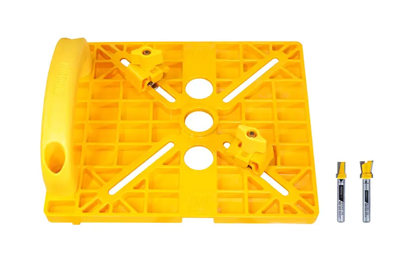 Microjig Matchfit Grid-Based Router Guide — 1/4-Inch Shank 1