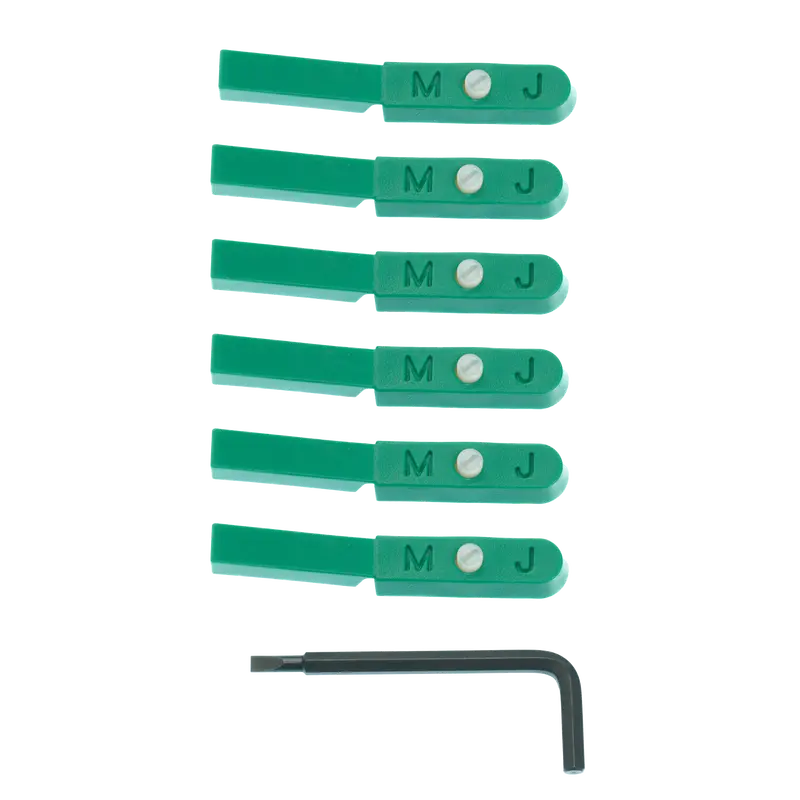Microjig Matchfit Pop Stop – Six-Piece Flip-Stop Kit For Jigs And Sleds 1