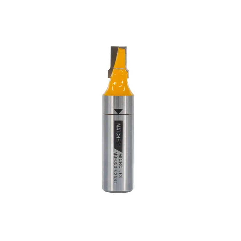 Microjig Matchfit Relief Router Bit — Heavy-Duty 1/2" Shank Version 1