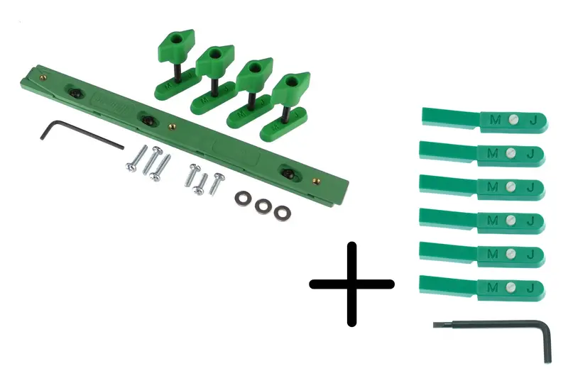 Microjig Zeroplay 360° Sled Kit With Pop Stops – Dv-360Zp750B1 + 6-Pack Dvps-1K6 1