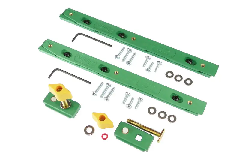 Microjig Zeroplay Double Miter Bar Kit With Adjustable Stops 1