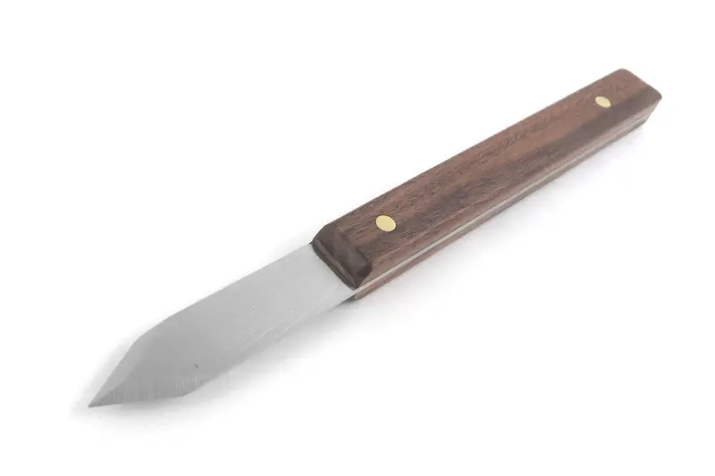 Mikov Dual-Bevel Marking Knife — Rosewood-Handled, 0.030" Precision Blade 1