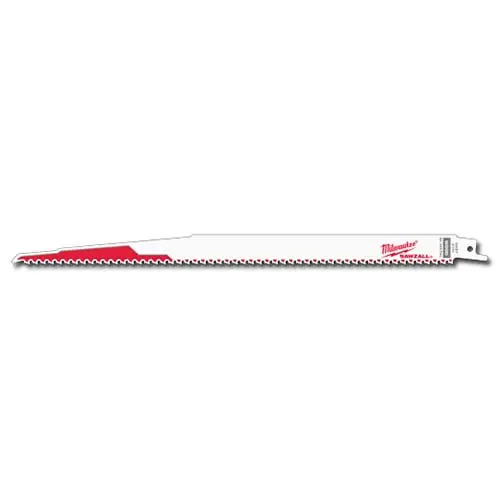 Milwaukee 12-Inch 5 Tpi Demolition Sawzall Reciprocating Blades (5-Pack) 1