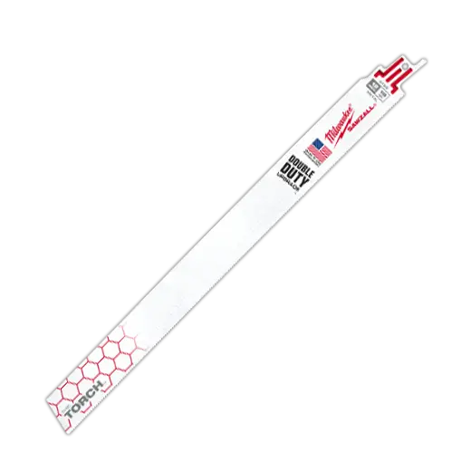 Milwaukee 48-00-8789 The Torch Sawzall Blades – 12" Length, 18 Tpi, 25-Pack 1