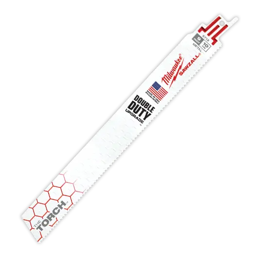 Milwaukee 9-Inch 10 Tpi Torch Sawzall Reciprocating Saw Blades (5-Pack) 1