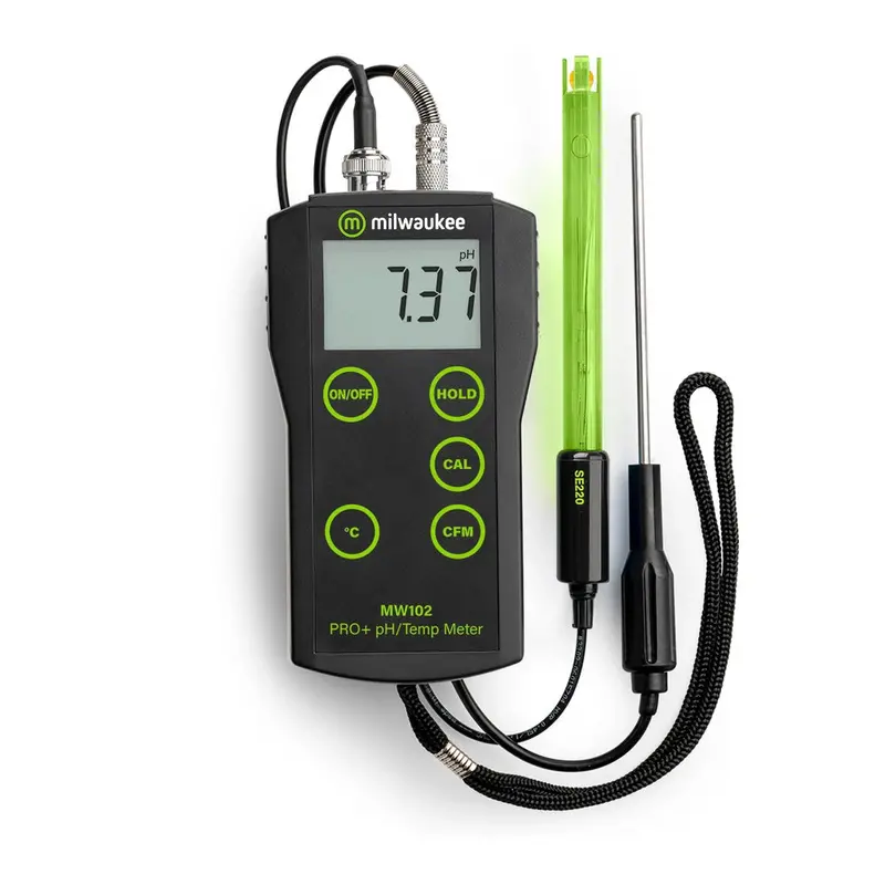Milwaukee Mw102 Pro+ Dual-Parameter Ph And Temperature Meter With Atc 1