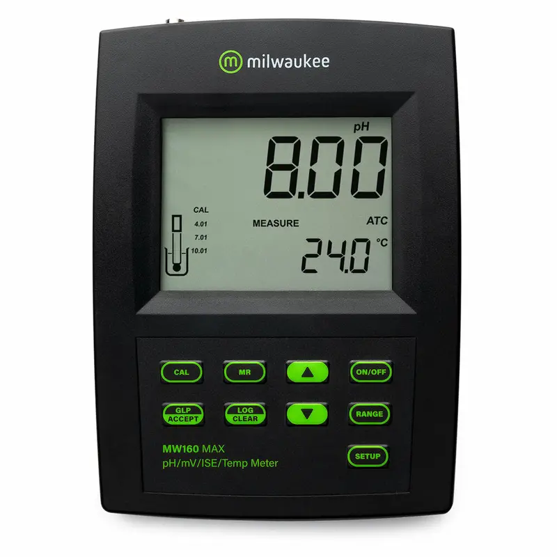 Milwaukee Mw160 Max Benchtop Ph/Orp/Ise/Temperature Logger 1