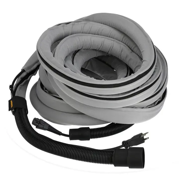 Mirka® 19.7-Foot Coaxial Dust Extractor Cable/Hose Combo With Protective Sleeve (110V) 1
