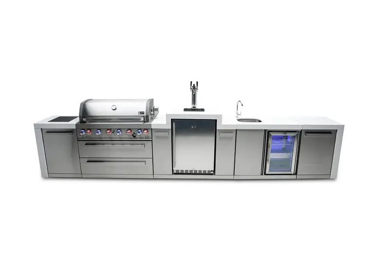 Mont Alpi Mai805-Dkegbev 805 Deluxe Island With Kegerator & Beverage Center 1