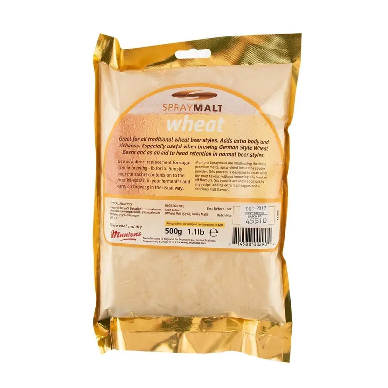 Muntons English Wheat Dry Malt Extract – 1Lb Dme For Homebrewing 1